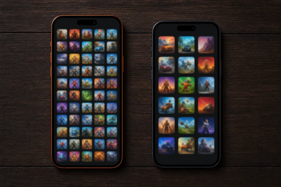 Game Count on Mobile: Full Library or Restricted?